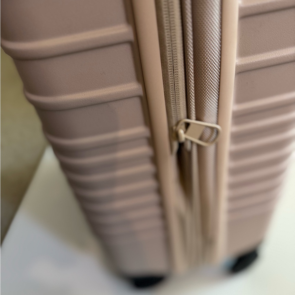 BEIS The Carry-On Roller 
in Beige - Picture 7 of 10